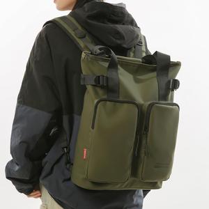 Urban Leisure Bag Canvas <b>Laptop</b> <b>Backpack</b> 16 Inch Multi Pocket Travel <b>Backpack</b> <b>For</b> Men Women Casual Style - Product Image 2