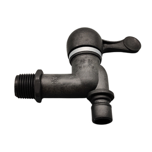 Wholesale Price <b>Single</b> Handle Plastic ABS Water <b>Tap</b> Black Ceramic Cartridge Faucets for Bathroom - Product Image 4