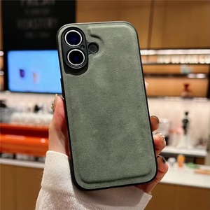 Nueva Funda de Teléfono Móvil de Cuero Premium Mate de Lujo a Prueba de Golpes para iPhone 16 15 14 Plus 13 12 Mini 11 Pro Max XS XR SE3 7 8 Plus - Product Image 4