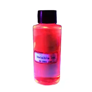 Only Visible with UV Light Beautifully Normal Invisible Red Color Magic UV Ink Invisible