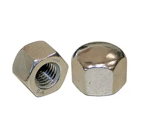 China Factory High Quality Stainless Steel DIN917 Bolts and Nuts Hexagon Ca p Nut Hex Domed Nuts with High Strength