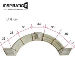 Moulures de <span class=keywords><strong>fenêtre</strong></span> extérieures, designs préfabriqués, ensemble de moules courbes pour fenêtres en béton, arche de <span class=keywords><strong>fenêtre</strong></span> en plastique, moulures de finition de <span class=keywords><strong>fenêtre</strong></span> - Product Image 5
