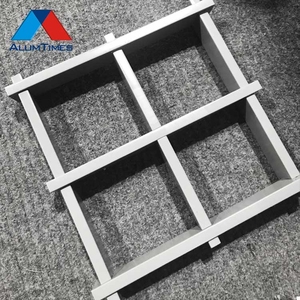 Panneaux de plafond en grille à cellules ouvertes en aluminium - Design moderne, insonorisants et imperméables pour hôtel, extérieur et centre commercial - Product Image 4