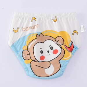 子供用トレーニング防水パンツ ベビー通気性おねしょパンツ 幼児用コットン練習パンツ - Product Image 6