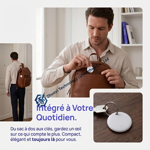 Mini traceur GPS Airtags pour carte, rechargeable, étanche, petit format micro, lot <span class=keywords><strong>de</strong></span> 4, personnalisé, format carte <span class=keywords><strong>de</strong></span> crédit - Product Image 4