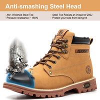 DEBONSAPT Heißer Verkauf Industrielle Schutz-Arbeitsstiefel Atmungsaktive Arbeitsschuhe Lässige Trainingsschuhe Sicherheitsstiefel mit Stahlkappe für Werkstatt Winter