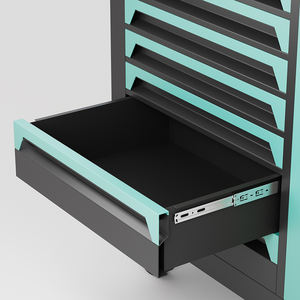 Armoire à outils multifonctionnelle en fer, système de rangement de <span class=keywords><strong>garage</strong></span>, 7 tiroirs, chariot roulant verrouillable avec outils, OEM, capacité de 300 kg - Product Image 5