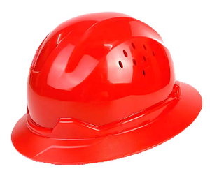 หมวกนิรภัยก่อสร้าง WELTA Wholesale ANSI Z89.1 CE Certified Type 1 Class C แบบเต็มขอบ มีช่องระบายอากาศ 6 ช่อง ระบบกันกระแทก HDPE - Product Image 3