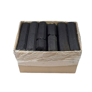 Briqueta de aserrín negro, barbacoa de carbón, madera dura - Product Image 1