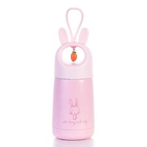 Botella de agua de cristal de conejo pequeño lindo para niños 2024 - Product Image 4