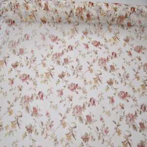 Maravilloso estampado Floral <span class=keywords><strong>de</strong></span> alta calidad transpirable 100% tela <span class=keywords><strong>de</strong></span> Georgette <span class=keywords><strong>de</strong></span> seda pura Natural para <span class=keywords><strong>mujer</strong></span> excelente ropa vestido - Product Image 2