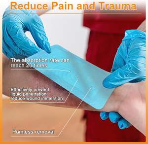 Risenmed Komfortable und effektive super absorbierende Kern chirurgie Reduziert die Wund versorgung der Wund versorgung Super Absorbent Wound Dressing - Product Image 4