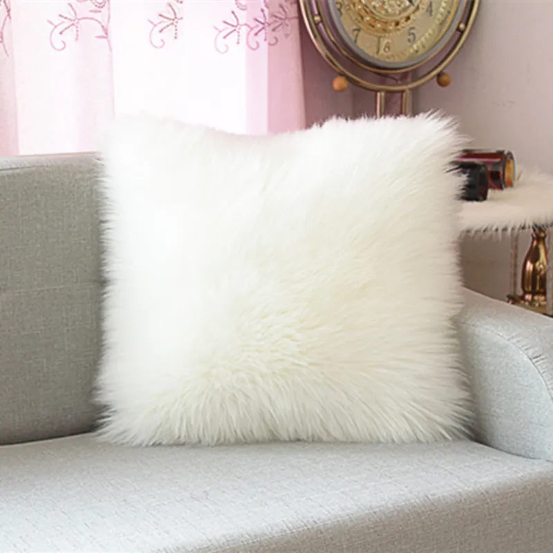 Coussin pour le dos en peluche, fabriqué sur mesure, de haute qualité, en peluche, couleur populaire