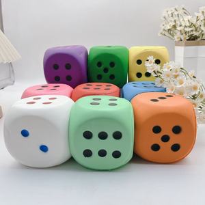 Hot Selling New Toys Explosive Online Celebration Pu <b>Squishy</b> Slow Rebound Dice Simulation Color Pinch Music Factory Made - Product Image 6