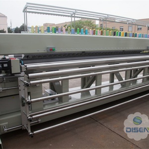 Machine à coudre, à broder et à matelasser pour l'industrie du vêtement, machine à broder et à matelasser à double aiguille à tête multiple informatisée Xj - Product Image 4