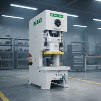 Machine de poinçonnage CNC hydraulique pour la fabrication de contenants en aluminium, moteur 5,5 kW avec composants de base à roulements