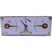 Pengukur Panel Amper Voltmeter Analog/Digital 42L6 450V 1KV AC/DC frekuensi fase tunggal diproduksi di Tiongkok