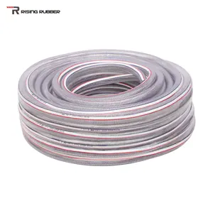 Manguera de agua de descarga de Pvc, cable Flexible, resistente, alta calidad, tubo de Pvc reforzado