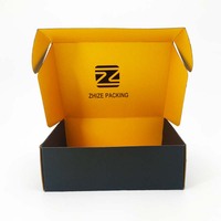 Boîtes d'emballage en carton noir personnalisées avec logo, pour bijoux, cadeaux, en papier kraft, vente en gros