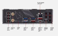 Carte mère de bureau GIGABYTE X570 AORUS PRO WIFI DDR4 128 Go Nouvelle AMD pour 3000 SATA 6 Go/s ATX