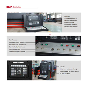 Découpeuse de plasma de CNC de ZMDE pour la découpeuse de tôle avec des torches de flamme - Product Image 4