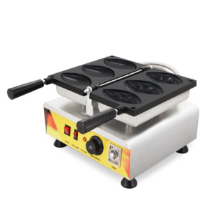 Équipement <span class=keywords><strong>de</strong></span> boulangerie Femme fille forme gaufrier Tapioca cône mini taiyaki machine commerciale - Product Image 5