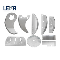 Lames de robot culinaire industrielles personnalisables LEKA, lames non standard fournies par l'usine, couteau hachoir alimentaire multifonctionnel