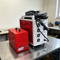 Machine de soudage au laser 1500w, refroidissement par air, soudeuse au laser à fibre portative