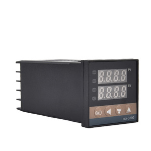 جهاز تحكم في درجة الحرارة الرقمي QIHANG PID REX-C100 MDA بجهد 220 فولت، شاشة عرض سباعية الأجزاء بدقة 1C، مصنوع من البلاستيك عالي الجودة - Product Image 2