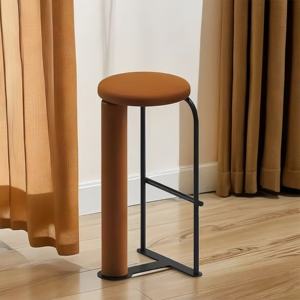 Bán Buôn Sang Trọng Hiện Đại Bắc Âu Nhung Thanh Phân Kim Loại Trong Nhà Nhà Ăn Đồ Nội Thất Phòng Khách Căn Hộ Phân Ghế - Product Image 2