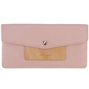 Fashion Zipper Pocket Hasp Open RFID Blocking Private Label Leather Purse Woman Ladies Wallets