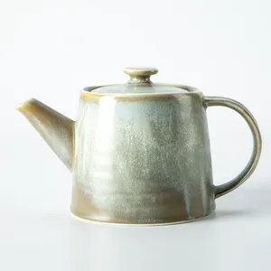 נורדי עתיק חם תורכי גדול חלב קומקום פורצלן ערבית מטבח חום רזיסטה קטן אמייל קרמיקה קפה תה סיר סטי 800ml