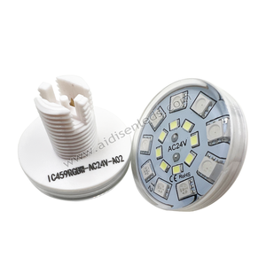 Ac24v 45 mét RGB + W tự động E14 RGB Tắc Kè Hoa chiếu sáng Carnival vui vẻ LED vui chơi giải trí Rides fairground điểm đèn - Product Image 2