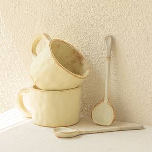 Taza de Café de Cerámica con Diseño Floral Vintage y <span class=keywords><strong>Cuchara</strong></span> para Remover Hecha a Mano, para el Hogar, Té de la Tarde Elegante y Regalos - Product Image 2