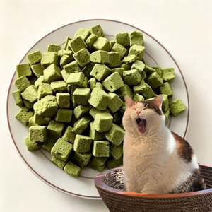 50g <span class=keywords><strong>de</strong></span> Gránulos <span class=keywords><strong>de</strong></span> Hierba para Gatos Liofilizados, Golosinas para Perros y Gatos, Palitos para Masticar con Forma <span class=keywords><strong>de</strong></span> Muñeco, Altos <span class=keywords><strong>en</strong></span> Proteínas, Sin Granos, Nutritivos para <span class=keywords><strong>el</strong></span> Cabello - Product Image 1