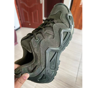 DFA0115 Chaussures d'entraînement camouflage vert Ruines CP à coupe basse, bottes de randonnée courtes kaki et noires pour la chasse - Product Image 6