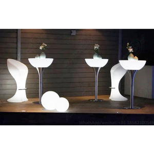 Tabouret de bar lumineux, nouveau design, tabouret de bar Alies, chaise de salon LED, tabouret de bar (Bs100) - Product Image 1