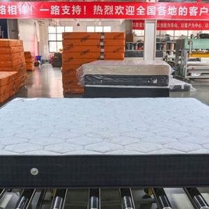 Vente directe d'usine, matelas hybride en mousse à mémoire de forme en latex naturel biologique 100%, avec housse en coton respirant, taille Queen personnalisée - Product Image 5