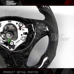 Volante de Fibra de Carbono Personalizado para <span class=keywords><strong>BMW</strong></span> Serie 3 <span class=keywords><strong>E90</strong></span> E91 E92 X3 M3 318i 320i 330i 335i <span class=keywords><strong>330d</strong></span> Coupé 335i Coupé 318i 2003-2012 - Product Image 4