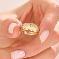 Bijoux faits à la main bijoux de luxe articles en vrac en gros mariage bague de fiançailles bague en or couples bagues marques de luxe