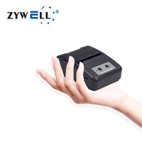 Impresora Térmica de Recibos Zywell Zm03 de 58 mm, Mini Impresora Portátil con Wifi y Bluetooth, Impresora POS
