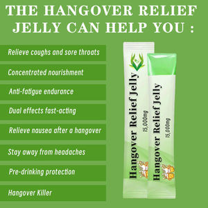 Hangover Vitamin Complex Jelly <b>Stick</b> <b>Milk</b> Thistle Hangover Jelly Help Metabolize Alcohol Toixc Byproduct Jelly - Product Image 3