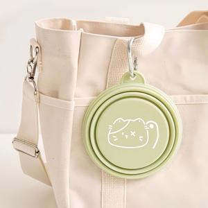 Ciotola Pieghevole Portatile per Cibo e Acqua per Cani e Gatti da Esterno in Plastica Stampata a Iniezione - Product Image 4