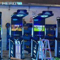 HEROVR Simulateur de tir VR en métal pour parc d'aventure intérieur pour enfants avec système de billetterie - Location pour événements commerciaux sans surveillance