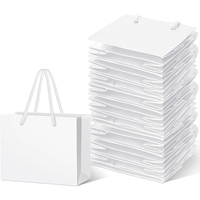 Sac en papier kraft de luxe imprimé avec poignée pour emballage cadeau, shopping, rangement, bijoux et cosmétiques – Vente en gros