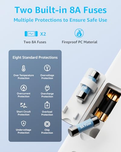 ปลั๊กพ่วงอเนกประสงค์ อะแดปเตอร์แปลงไฟฟ้าทั่วโลก แบบพกพา - Product Image 5
