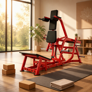 Máquina de Sentadillas con Placas de Peso Xinrui, Equipo de Gimnasio <span class=keywords><strong>Hammer</strong></span> Strength Super Hack <span class=keywords><strong>Squat</strong></span> para Entrenamiento de Músculos de Pierna - Product Image 4