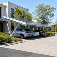 Vente en gros OEM Xiamen pour abri solaire résidentiel en alliage d'aluminium étanche blanc et noir 20x20 inclinable 0-60° 15/25 ans