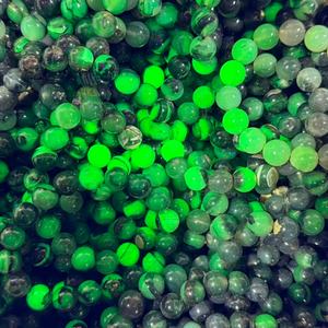 Bracelet en <span class=keywords><strong>agate</strong></span> fluorescente en gros avec réaction UV, perles d'<span class=keywords><strong>agate</strong></span> volcanique naturelle pour bijoux en pierres précieuses - Product Image 6