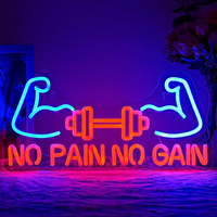 Letreros de Neón Personalizados con Animales, Letreros de Luces LED de Neón para Decoración de Paredes, Dormitorios, Cumpleaños, Bares, Gimnasios